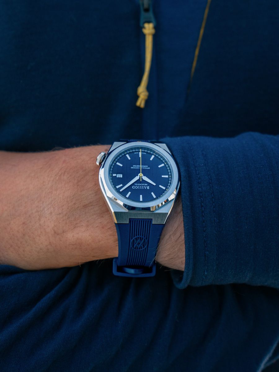 Kapitel 7 Chronometer Absolute Blue (Edelstahlarmband)