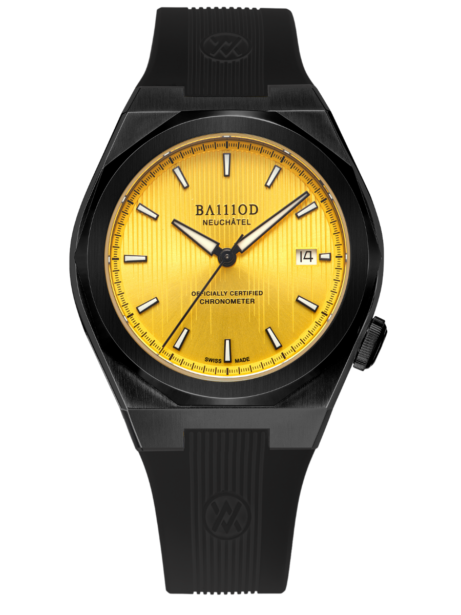 Kapitel 7 Chronometer Sommerausgabe 2025 Gelb (Kautschukband)