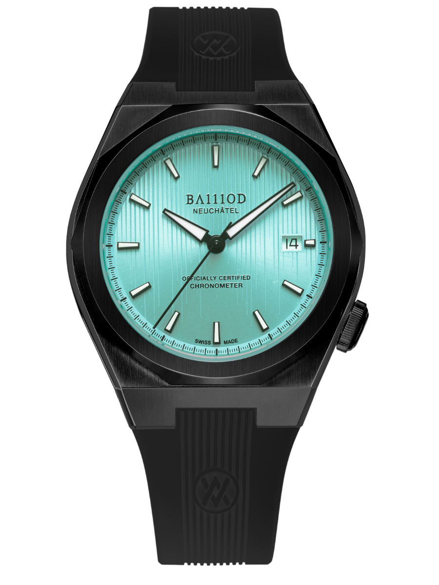 Kapitel 7 Chronometer Sommerausgabe 2025 Türkis (Kautschukband)