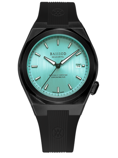Kapitel 7 Chronometer Sommerausgabe 2025 Türkis (Kautschukband)