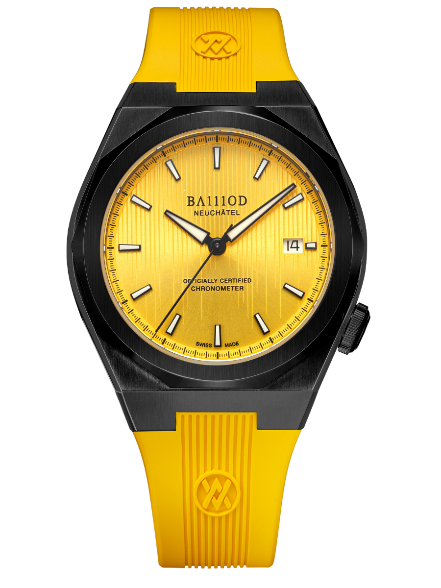 Kapitel 7 Chronometer Sommerausgabe 2025 Gelb (Kautschukband)