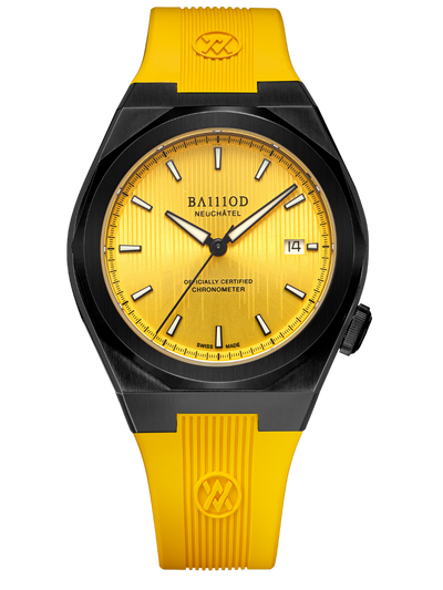 Kapitel 7 Chronometer Sommerausgabe 2025 Gelb (Kautschukband)