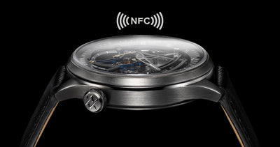 L'avenir de l'horlogerie : Le premier cristal NFC au monde