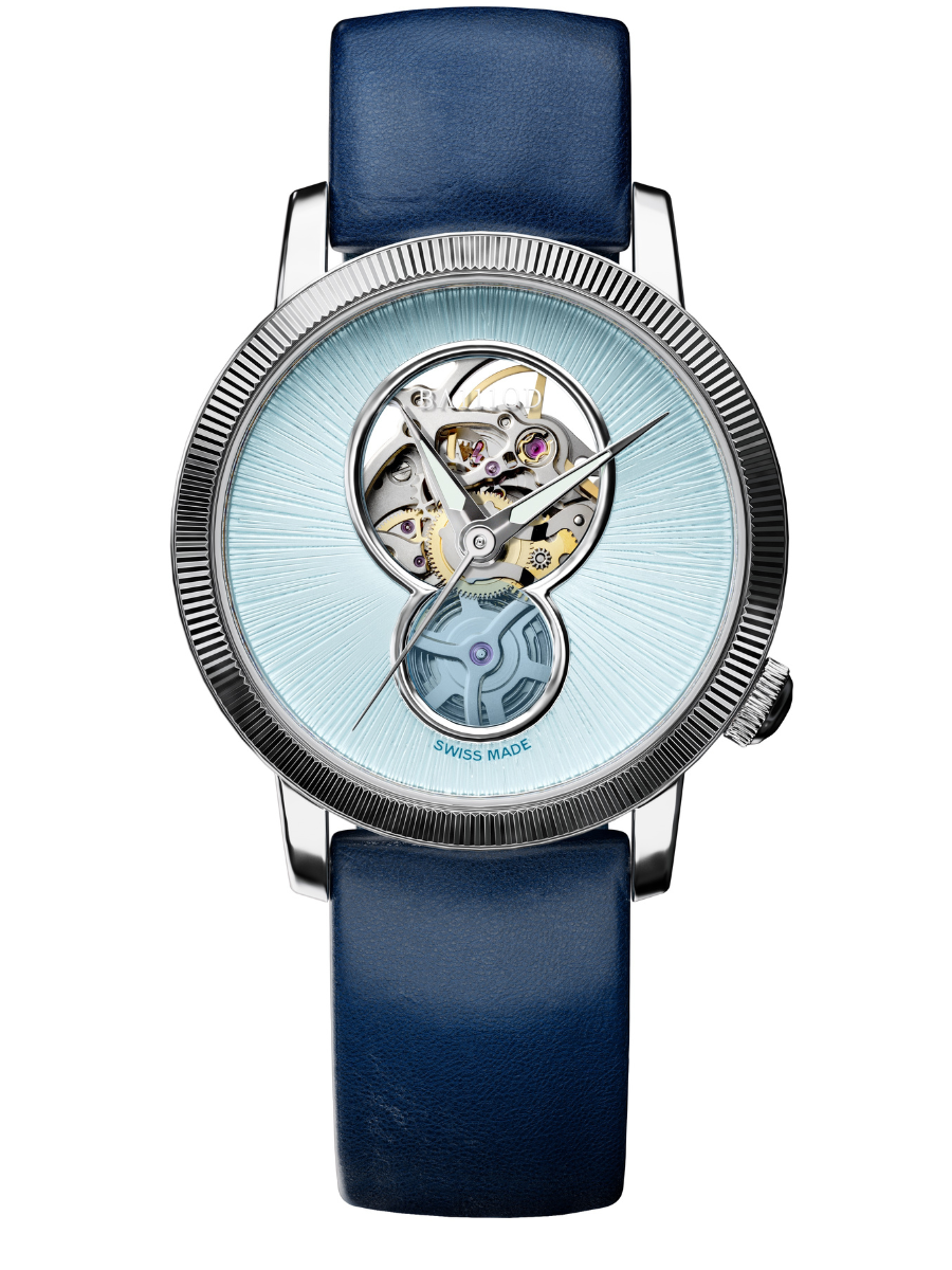 Chapitre 6.3 Océane blue Swiss Made automatic Ladies watches