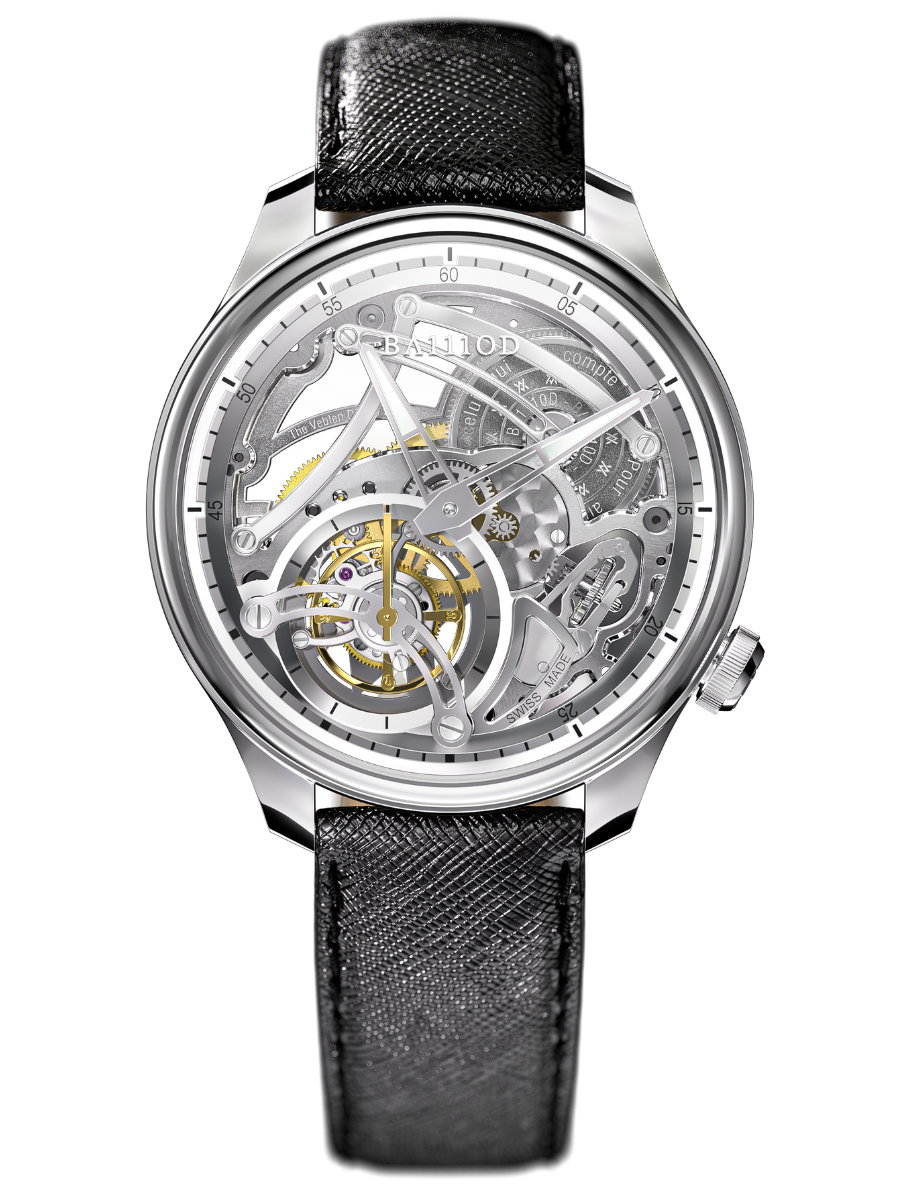 Chapter 4 Skeleton Tourbillon Ice White (bracelet cuir)