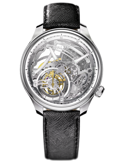 Chapter 4 Skeleton Tourbillon Ice White (bracelet cuir)