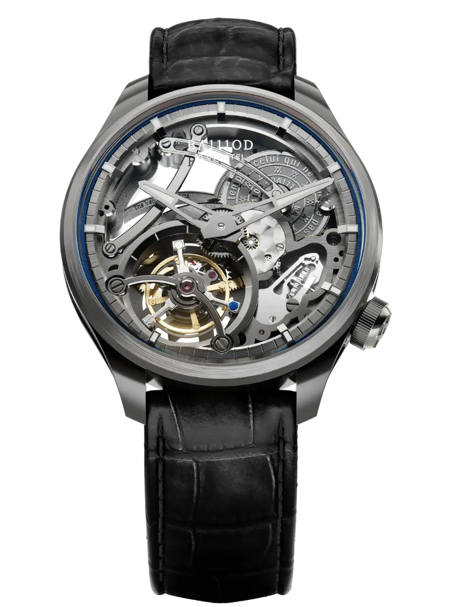 Chapitre 4 Tourbillon squelette TVD (39 mm)