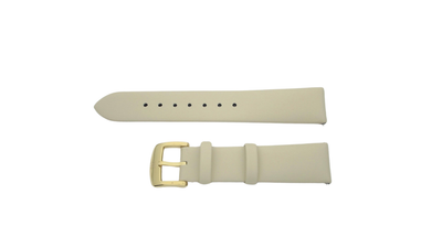 Champagne leather strap (18-16mm)