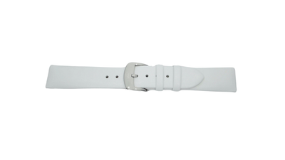 White leather strap (18-16mm)