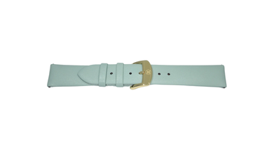 Mint green leather strap (18-16mm)