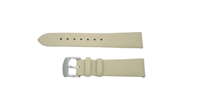 Champagne leather strap (18-16mm)