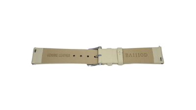 Champagne leather strap (18-16mm)