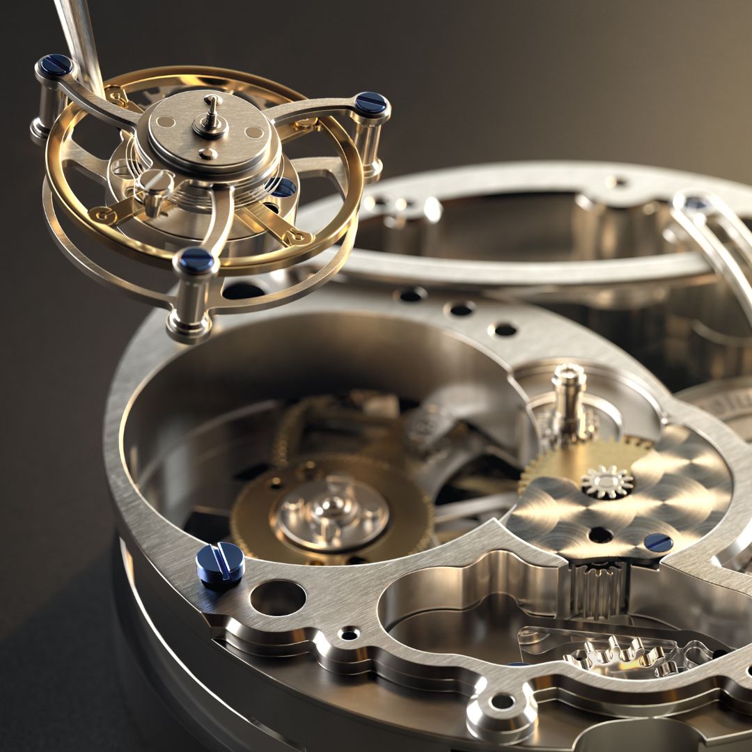 Swiss made tourbillon movement