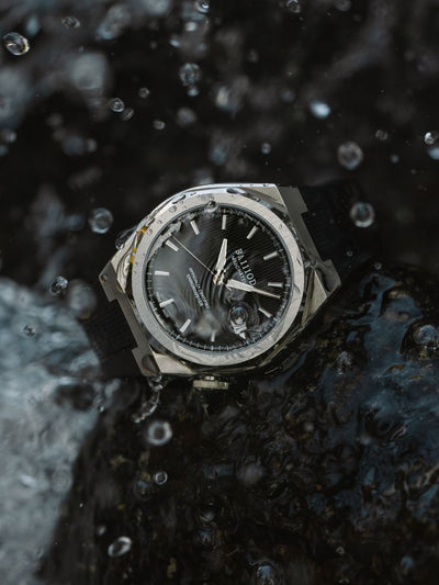 Chapter 7 Chronometer Jet Black (stainless steel bracelet)