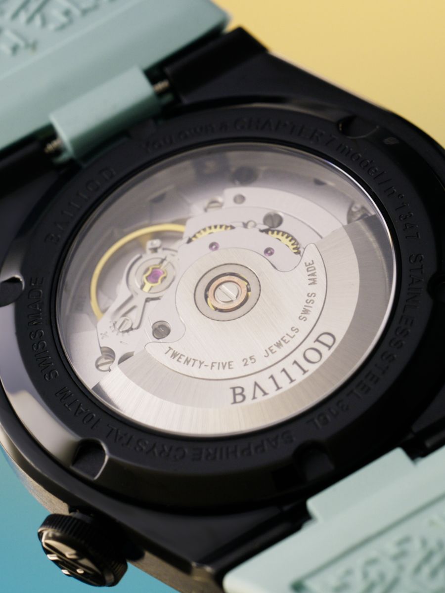 Chapter 7 Chronometer Summer Edition 2025 Turquoise (rubber strap)