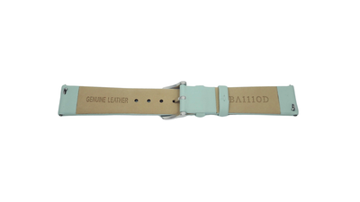 Mint green leather strap (18-16mm)