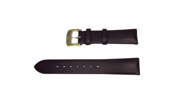 Chocolate leather strap (18-16mm)